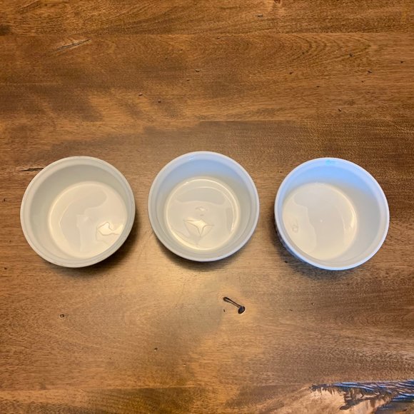 Vintage Set of 3 Royal Worcester Evesham Gold Ramekins - 4 Oz. - Picture 8 of 13